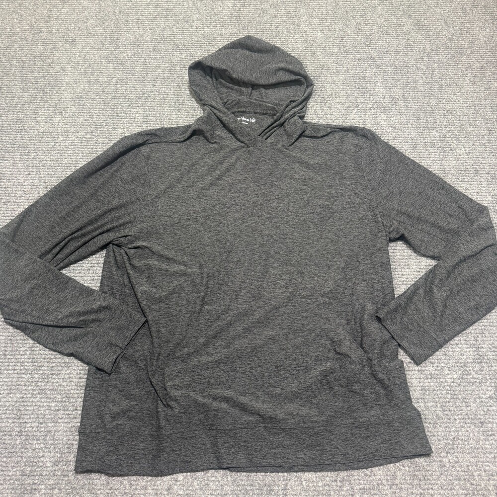 Outdoor Voices Hoodie Mens 2XL Gray Long Sleeve Athletic Performance Pullover